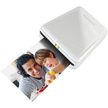 Polaroid Zip Handydrucker mit Zink Zero tintenfreier Drucktechnologie Wei/ß