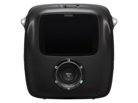 Fujifilm SQ10 Instax Polaroid Kamera Rückseite mit Display