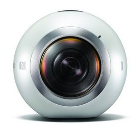 Samsung Gear 360 Actionkamera für Panorama-Videos und Fotos