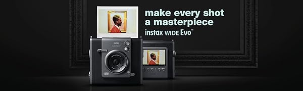 FUJIFILM instax Wide Evo™ Hybrid-Sofortbildkamera mit Display