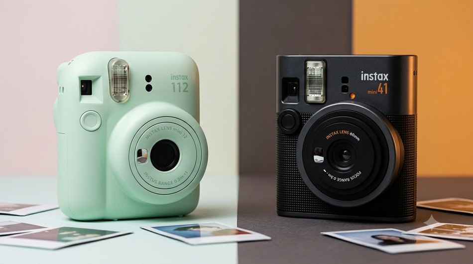 Unterschied zwischen Fujifilm Instax Mini 12 und Instax Mini 41
