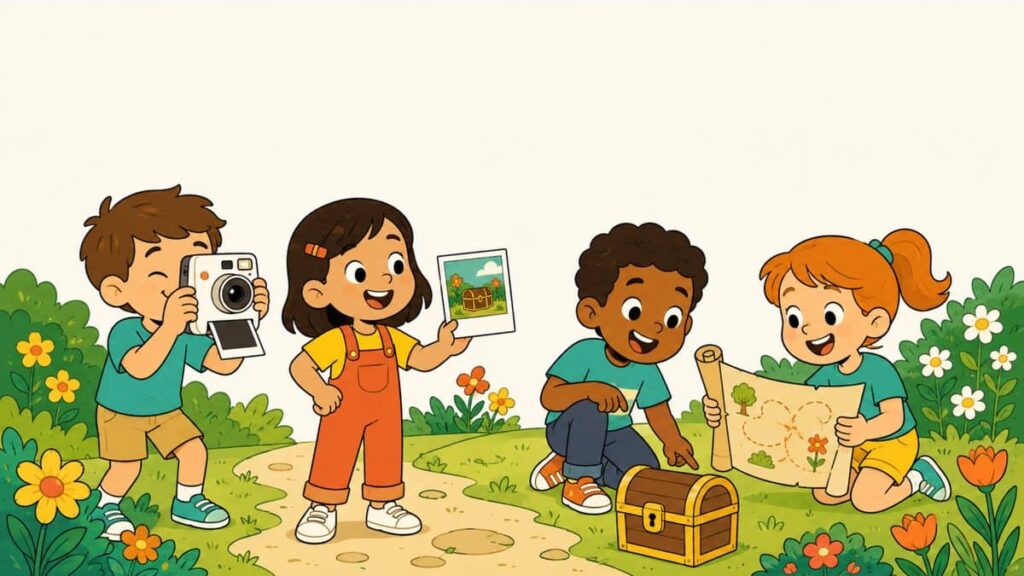 schnitzeljagd-kindergeburtstag-schatzsuche-titelbild