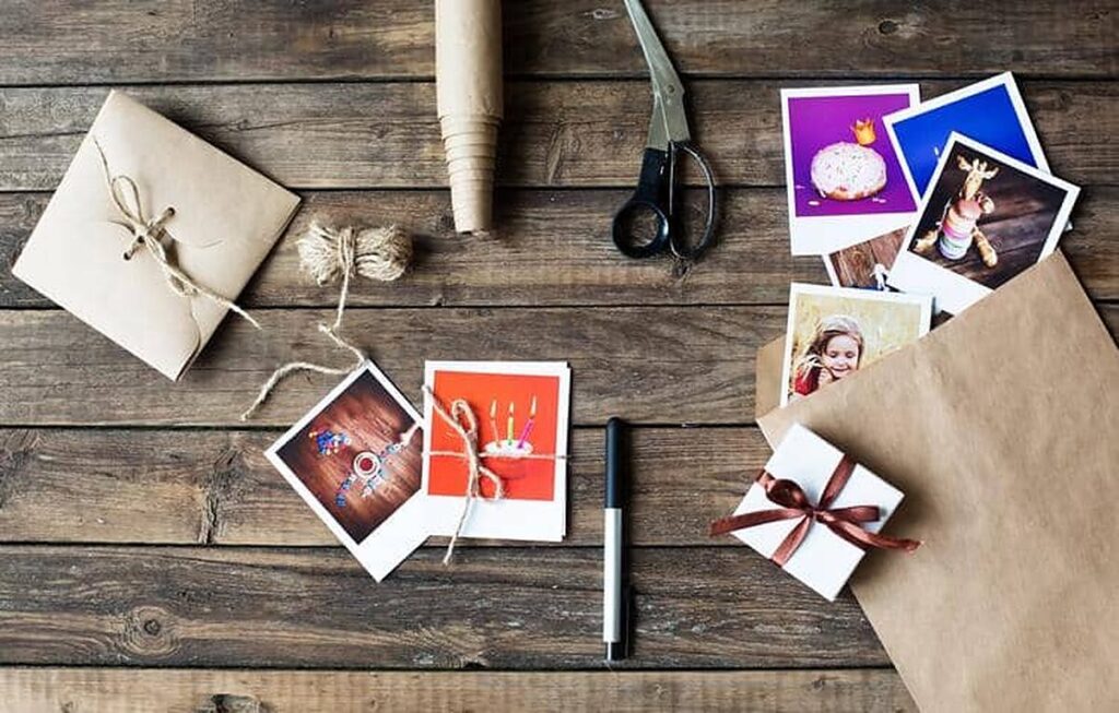 Polaroid Geschenkidee DIY - Do it yourself
