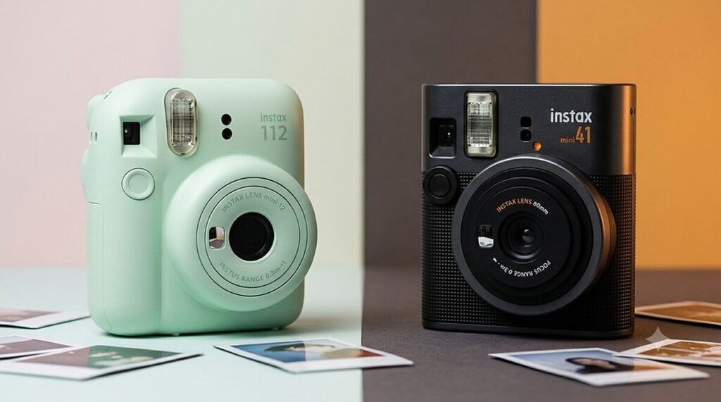 Unterschied zwischen Fujifilm Instax Mini 12 und Instax Mini 41